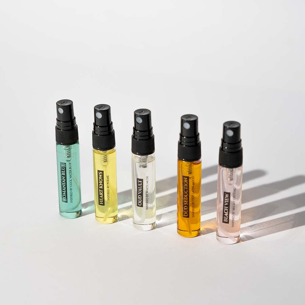 Tester Box For Men | Samples Box | 5 x 5ml Best Seller Perfume Testers